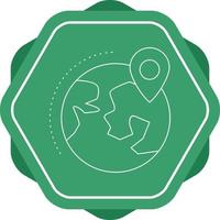 Find on Maps line icon vector