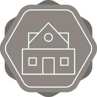 Beautiful HOuse Vector line icon