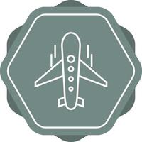 Beautiful Aeroplane Vector line icon