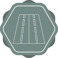 Beautiful Road vector line icon