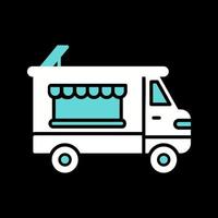 Bakery Truck Vector Icon