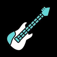 icono de vector de guitarra eléctrica