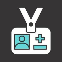 Medical Id Vector Icon