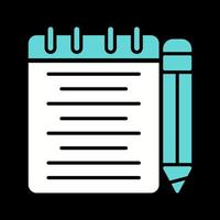 Notepad Vector Icon