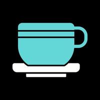 icono de vector de taza de té