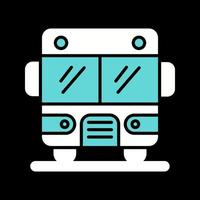 icono de vector de bus