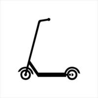 diseño de icono de scooter