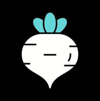 Turnip Vector Icon