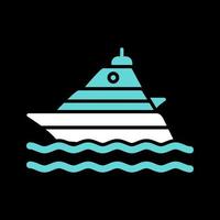 Yacht Vector Icon