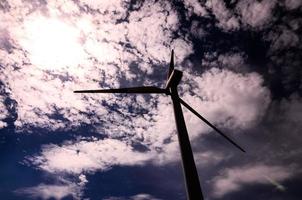 Wind turbine for clean energy photo