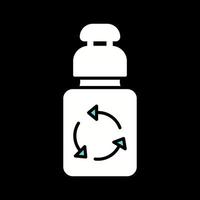 Eco Bottle Vector Icon