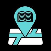 Library Location Vector Icon
