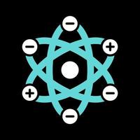 Atom Structure Vector Icon