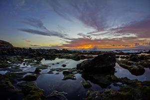 Beautiful landscape by the ocean photo