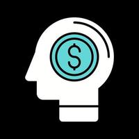 Money Thinking Vector Icon