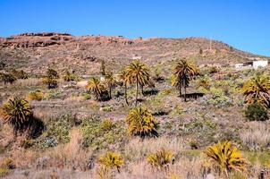 View of desert mountains photo