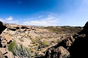 Scenic desert view photo