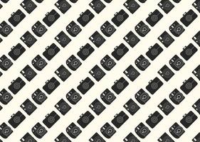 Camera Icon Pattern Banner Background vector