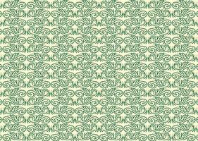 Hand Drawn of Flowers Pattern Ornament Asset Background vector