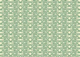 Hand Drawn of Flowers Pattern Ornament Asset Background vector