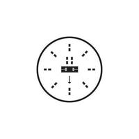 PCB Printed Circuit Board design logo vector template