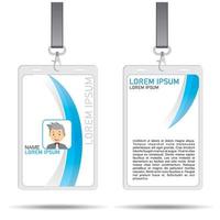 Identity Card Design vector