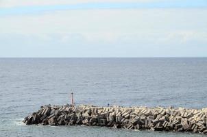 Scenic pier view photo