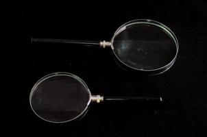 Isolated magnifying glasses photo