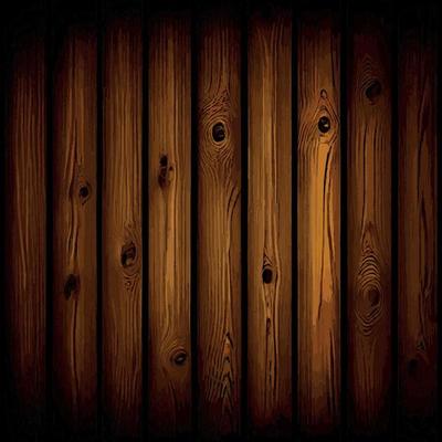 Realistic wood texture plank background, fiber texture pattern - Vector