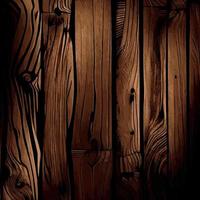 Realistic wood texture plank background, fiber texture pattern - Vector