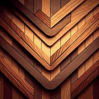 Realistic wood texture plank background, fiber texture pattern - Vector