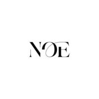 NOE Letter logo design, NOE vector logo,  NOE with shape,  NOE template with matching color, NOE logo Simple, Elegant,  NOE Luxurious Logo, NOE Vector pro, NOE Typography,