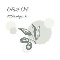 Olives arrangements in vector