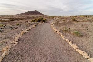 Scenic road view photo