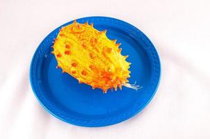 Isolated kiwano fruit photo