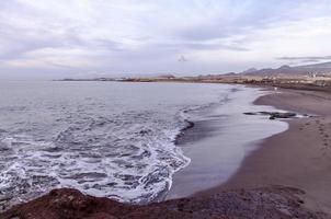 Scenic beach view photo