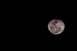 vista de la luna foto