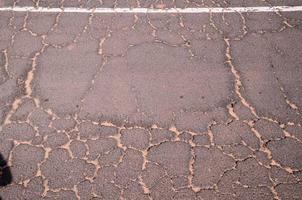 Asphalt close-up texture background photo