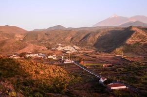 Scenic mountains view photo