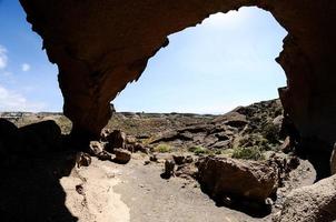 Scenic arch view photo