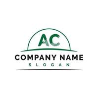 AC Letter Logo vector