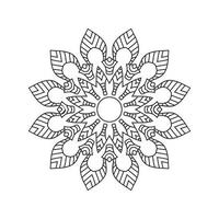 Mandala vector pattern design background