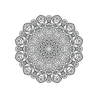 diseños de mandalas nuevo fondo de arte mandala vector