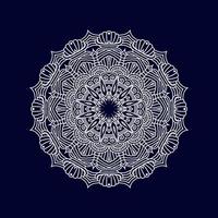 New mandala art vector illustration