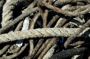 Rope close-up background photo