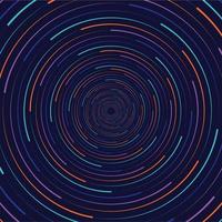 Beautiful lines in circle, colorful spiral wallpaper, vector abstract background, vivid art