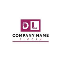 DL Logo Design. DL Letter Logo Vector Illustration - Vector