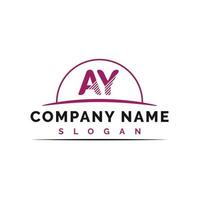 AY Letter Logo vector