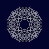 Islamic mandala background vector illustration