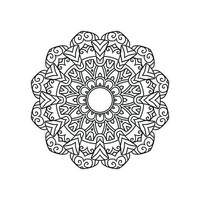 Mandala vector pattern design background